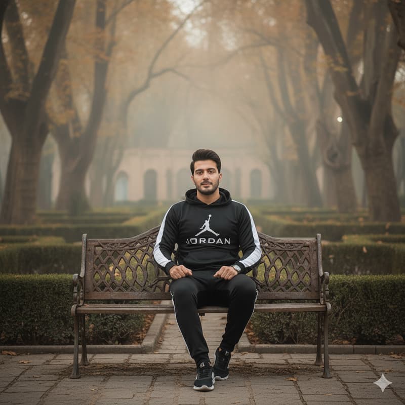 ست هودی شلوار جردن مردانه مدل Barsam