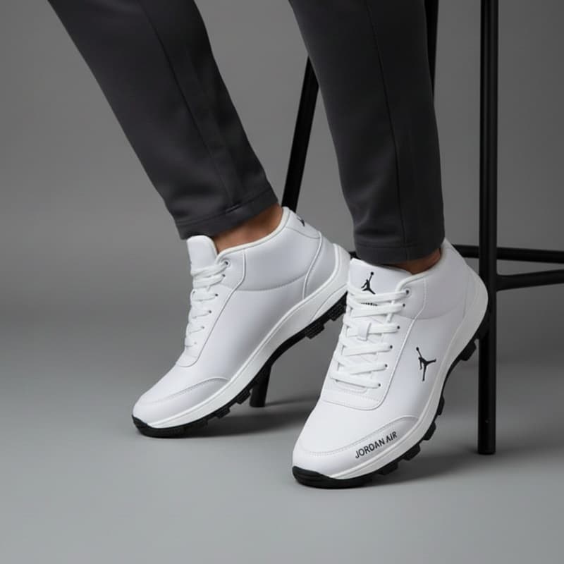 کفش اسپرت مردانه جردن سفید مدل Avin